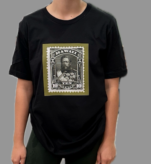 King Kalakaua Stamp - Womenʻs Tee